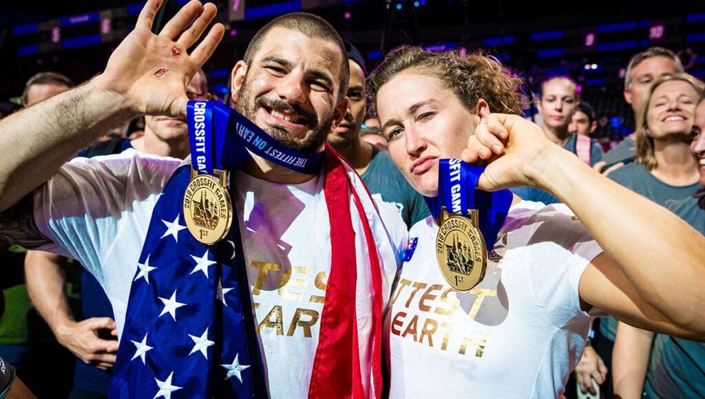 tia-clair toomey and Mat Fraser