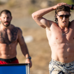 medeiros and fraser during crossfit games trail run