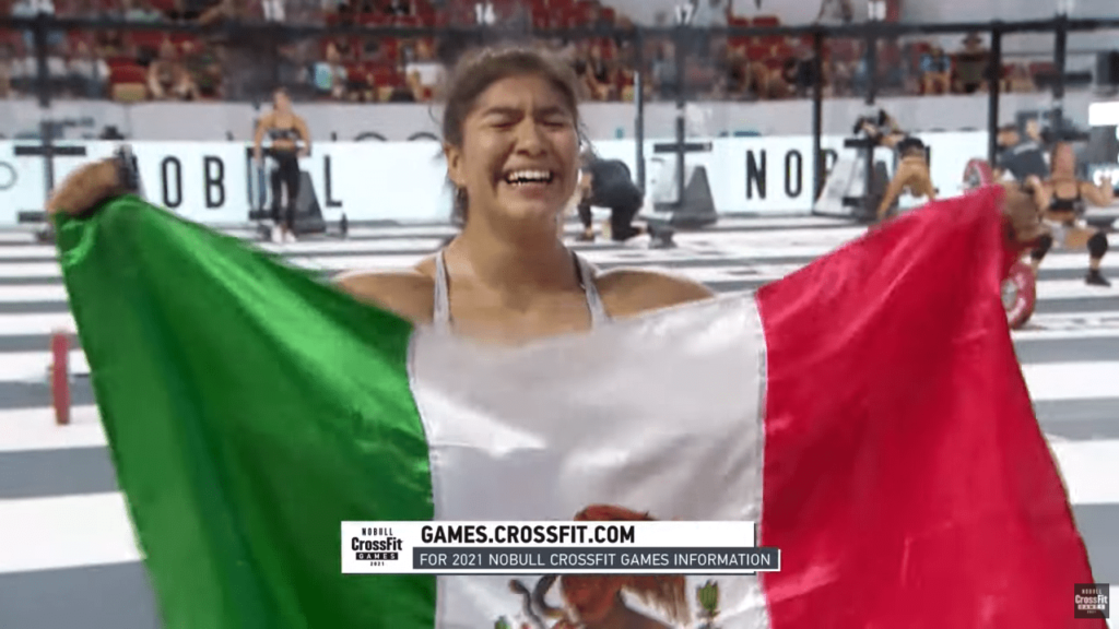 paulina haro after crossfit games event win