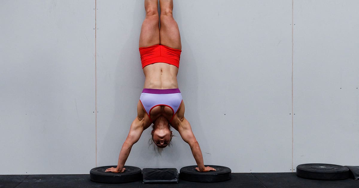 How to Do Handstand Push-Ups in 20.3 - The WOD Life