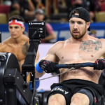 Sean Sweeny during Rowing WODs at the CrossFit Games