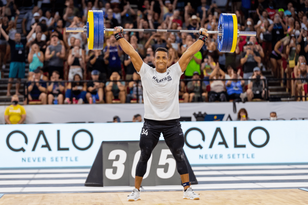 Guilherme Malheiros snatch win CrossFit Games