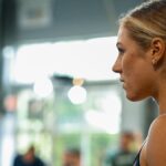 brooke wells listens to coach