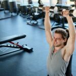 Incline dumbbell bench press chest exercise