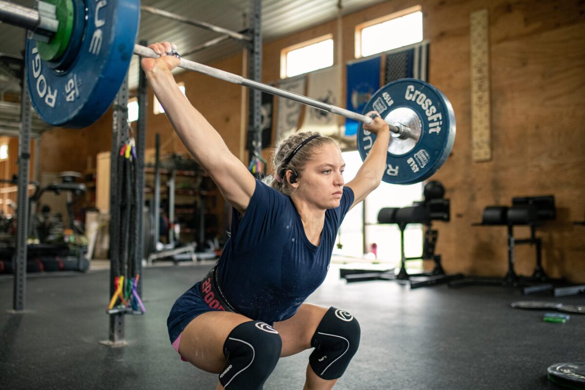 CrossFit Athlete Haley Adams Training with ESC Sounds Series 3 Earbuds