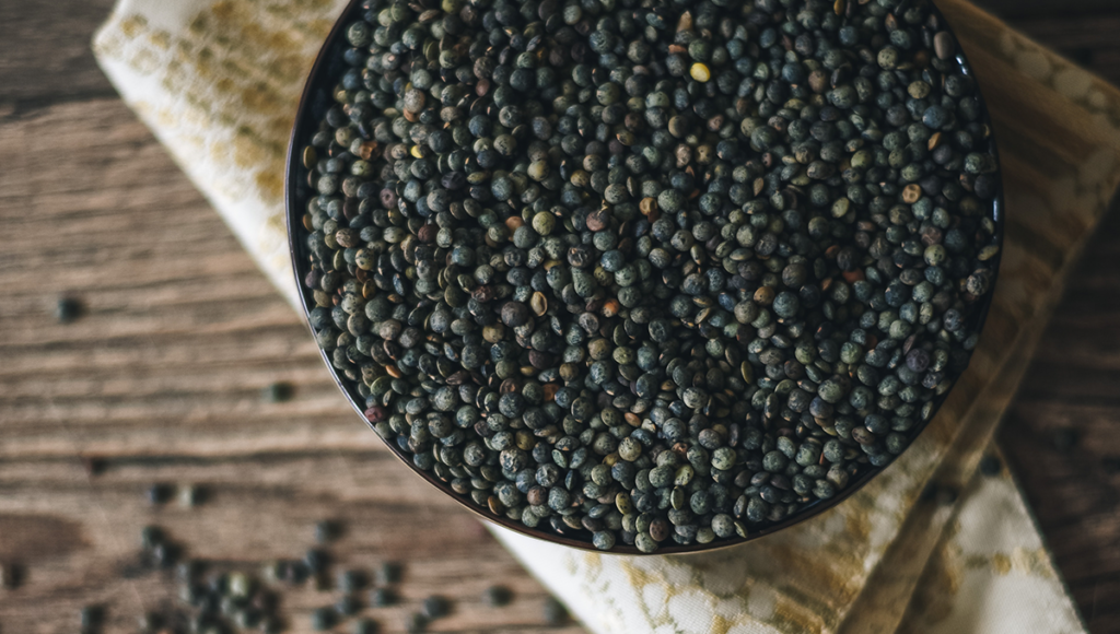 Bowl of lentils