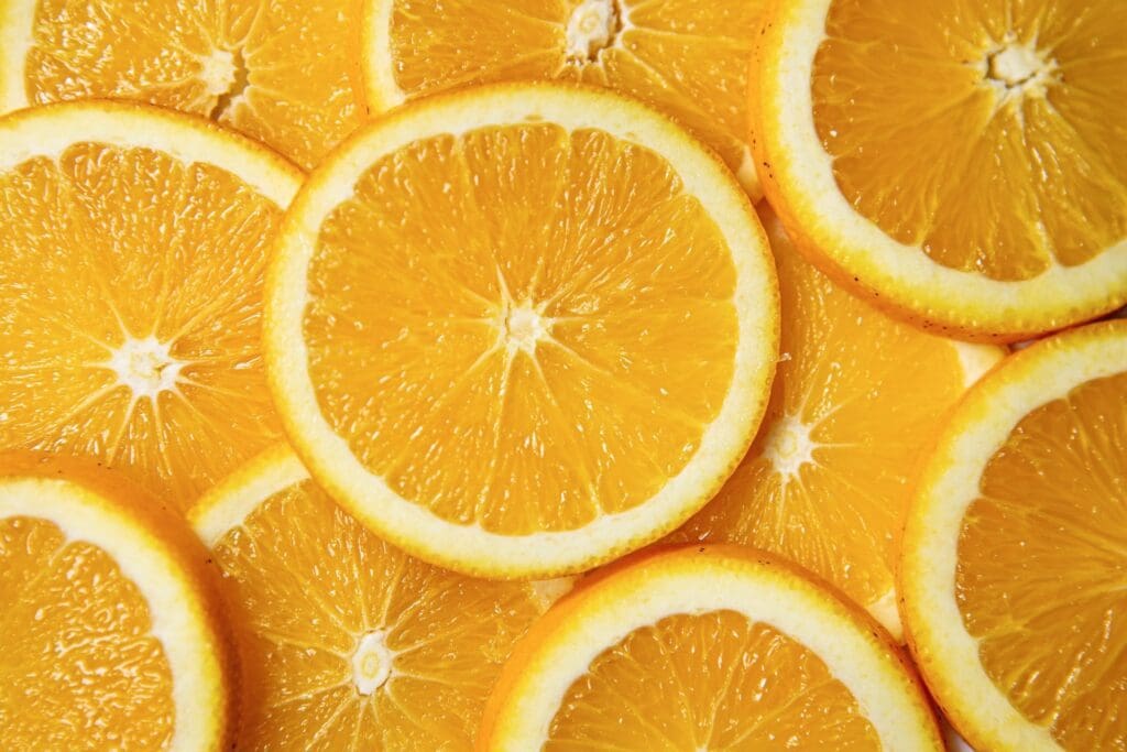 orange slices vegan foods for weight loss