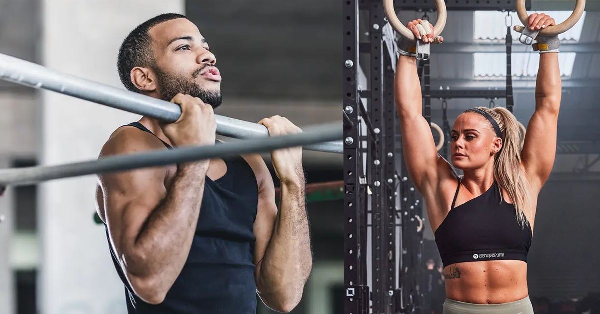 chin ups before and after