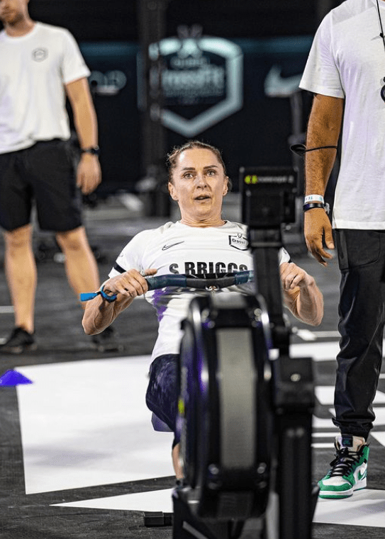 Sam Briggs at the 2021 Dubai CrossFit Championship