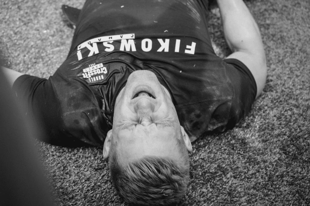 brent fikowski emotions after workout