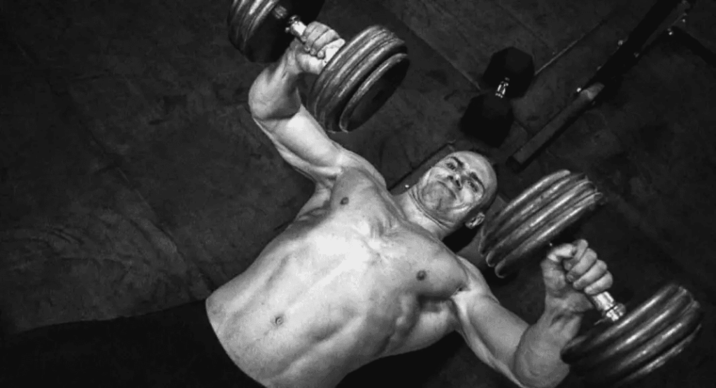 dumbbell bench press - how to grow your chest muscles fast