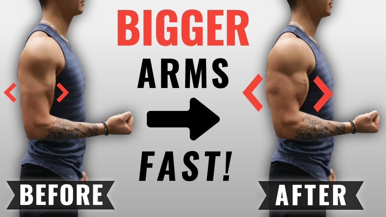 How to Get Big Arms Fast at Home