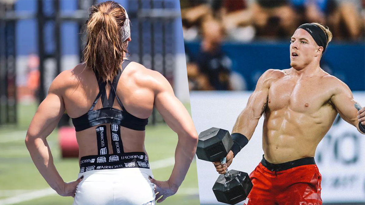 Workouts with male and female athletes