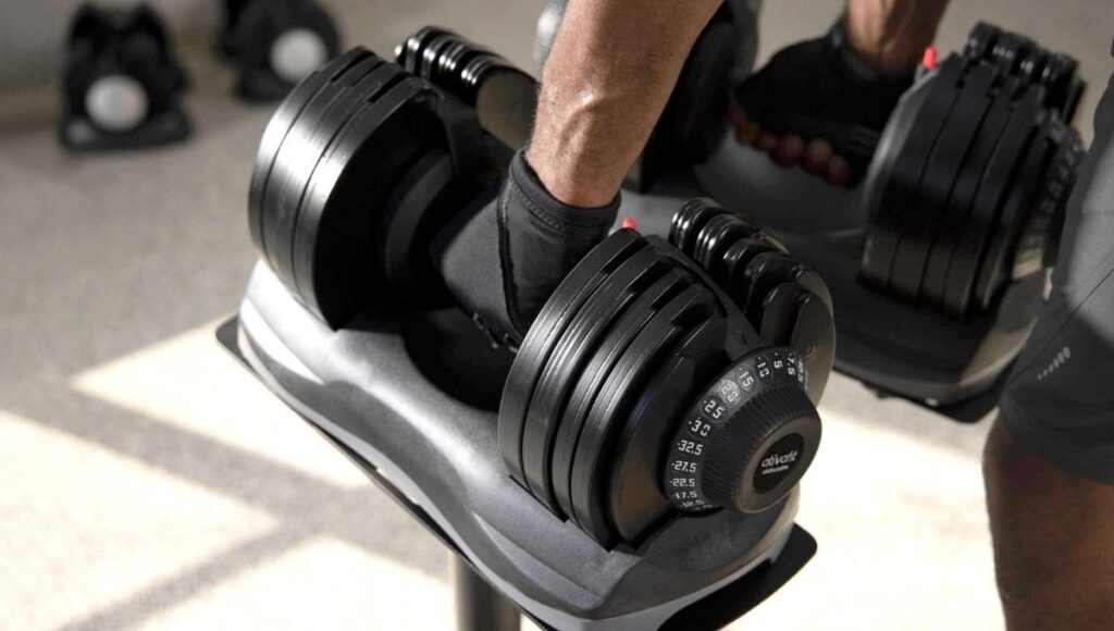 adjustable dumbbells