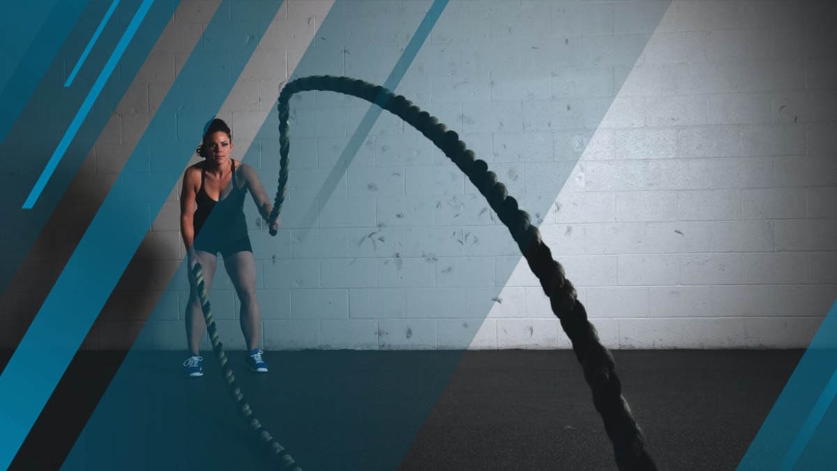 How To Get Stronger and Fitter Using the Battle Rope (Workouts