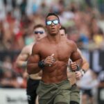 lean athlete running
