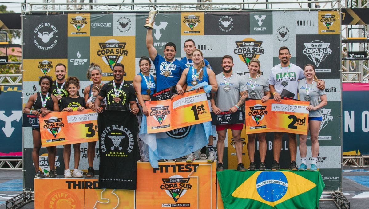 VIDEO: CrossFit Copa Sur Day 1 Recap: Close Races on the Leaderboard -  Morning Chalk Up