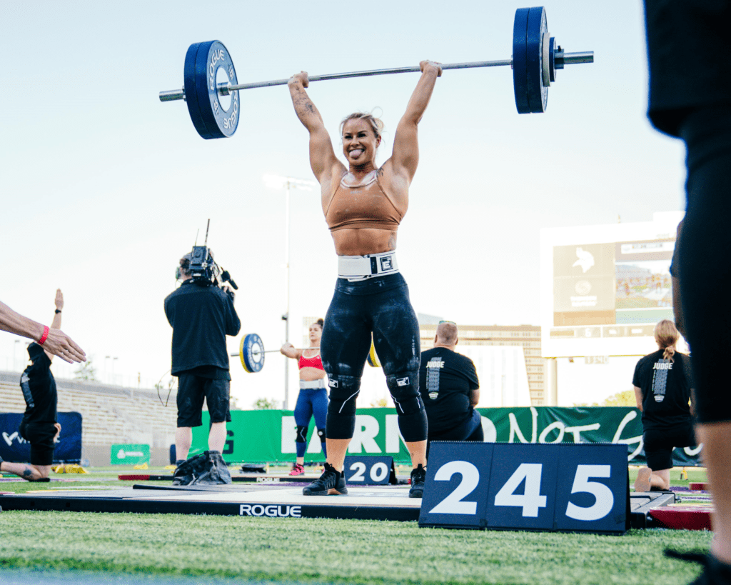 dani speegle wins barbell compex at granite games semifinal