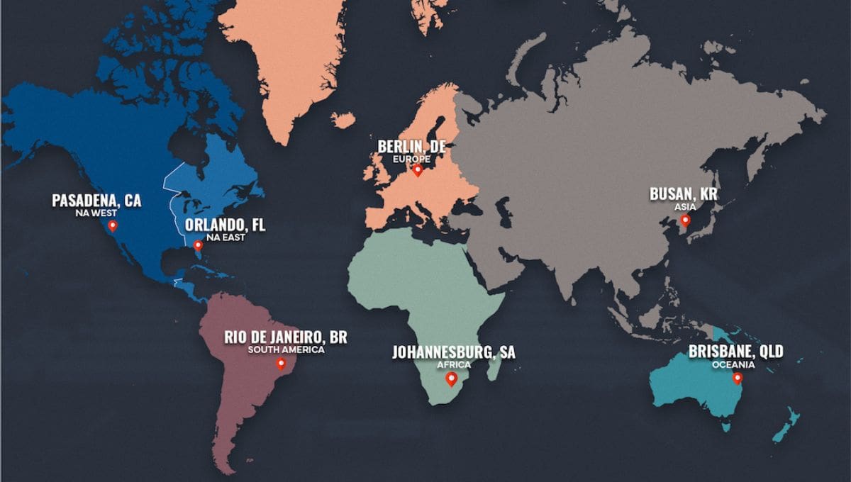 2023 CrossFit Semifinal Locations