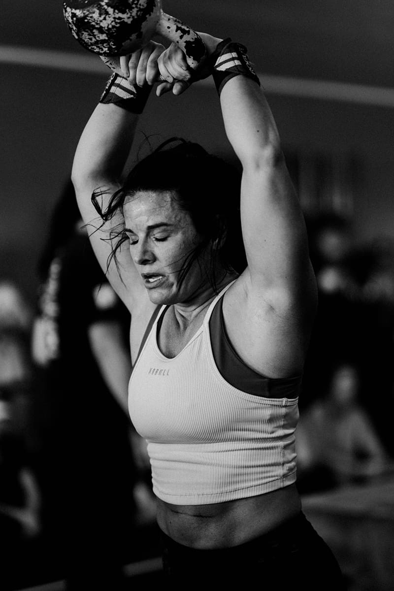 Woman with Kettlebell