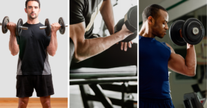 Bicep Exercises in Gym