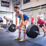 Deadlift in CrossFit Gym