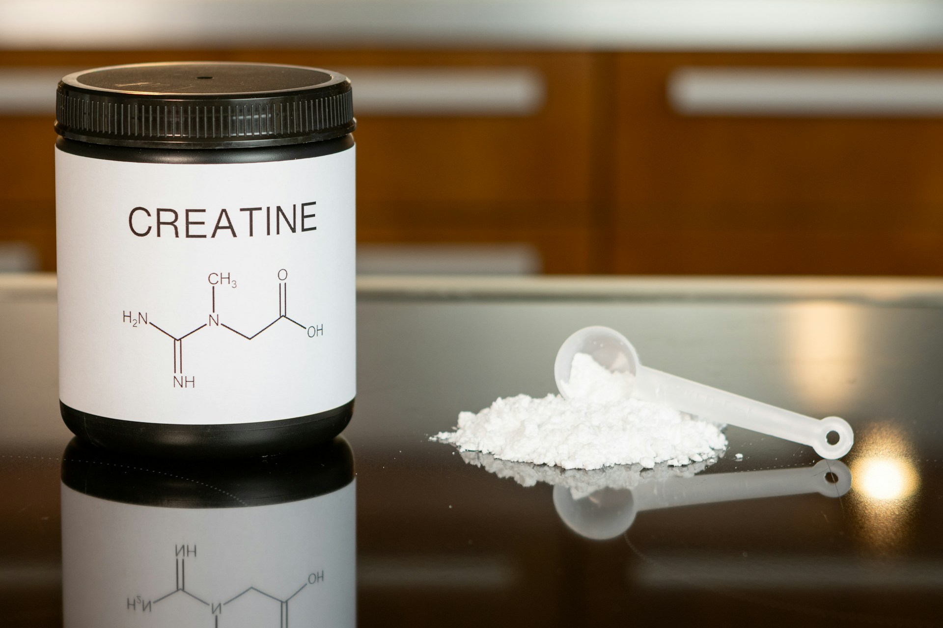 Creatine on Table