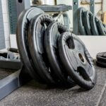 Weights on the floor