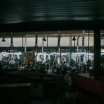 Gym in the dark