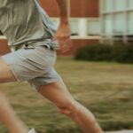 Man sprinting