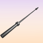 French Fitness Black Olympic Barbell