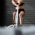 HYROX athlete doing sled pulls How to Watch HYROX London Regionals