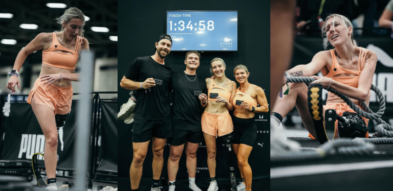 Kennedy Bingham Lost Her Leg in A Car Accident and Has Now Completed A HYROX 