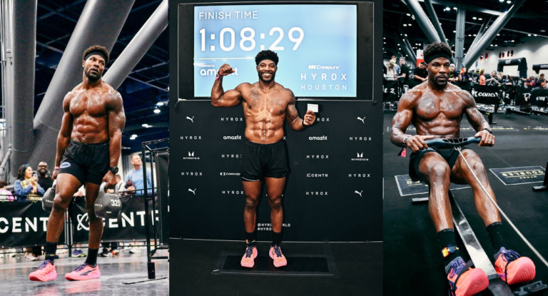 Former NFL Pro David Johnson Makes Rapid Gains in HYROX