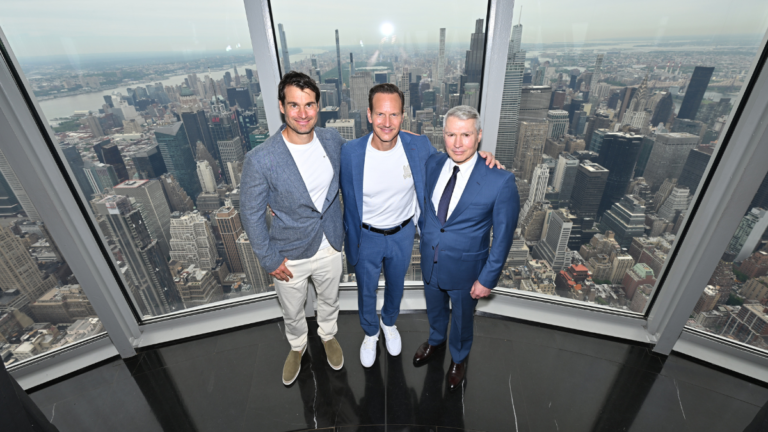 Patrick Wilson Lights up The Empire State Building as HYROX Takes Over New York City