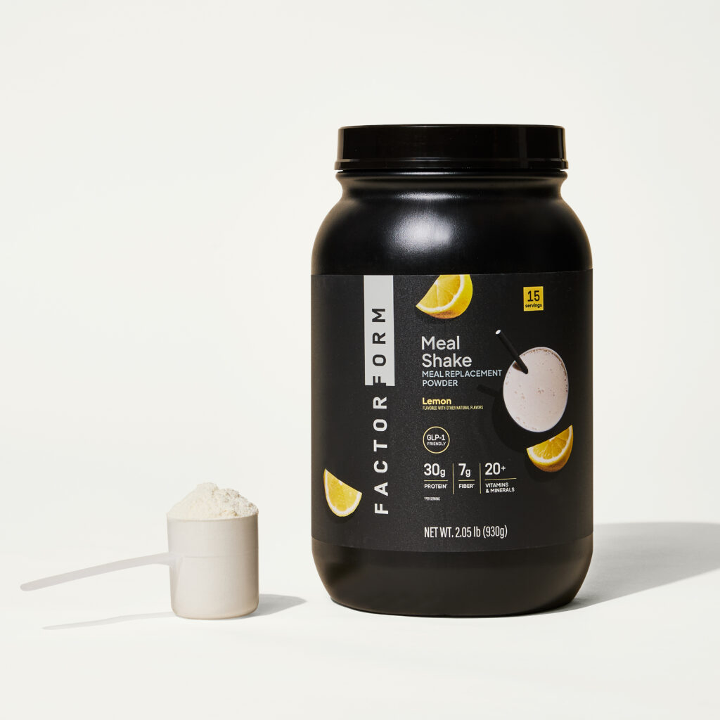 Factor Form meal shake lemon flavor