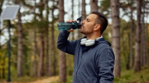 Man Drinking