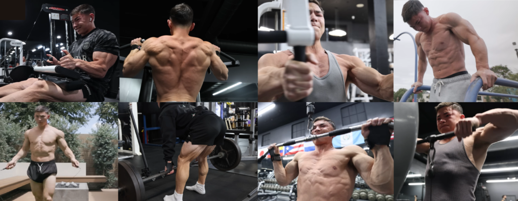Tristyn Lee Breaks Down the 7-Day Training Split Behind His Muscle Gains and Lean Physique