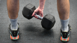 Dumbbells and Shoes
