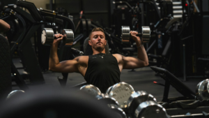 shoulders dumbbells