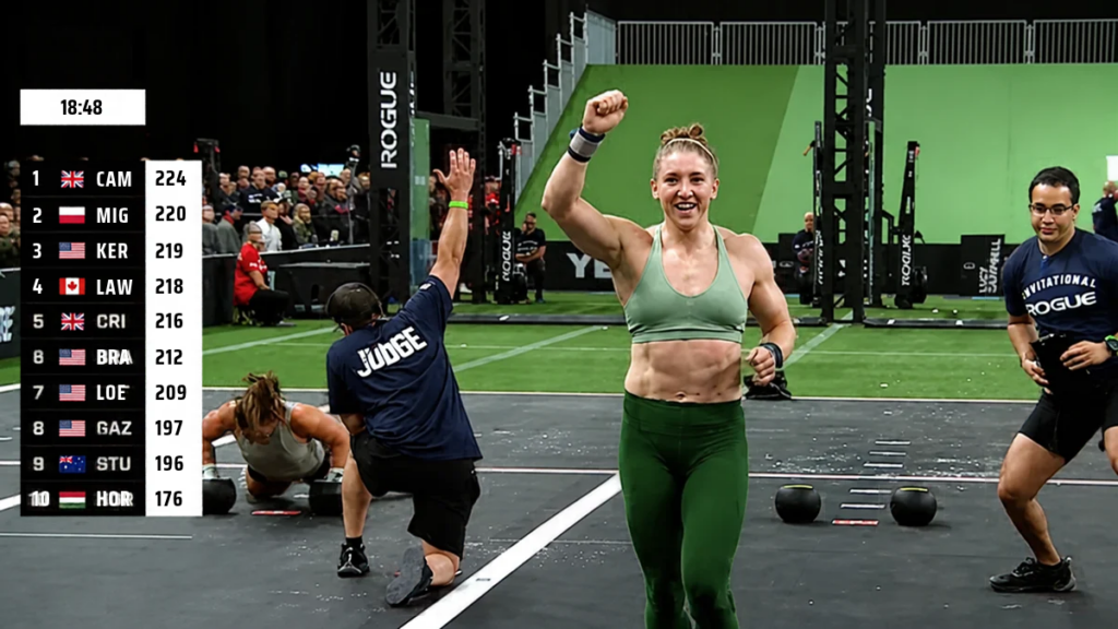 UK Athlete Lucy Campbell Wins Event 1 at 2026 Rogue Invitational