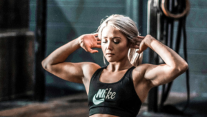 woman in gym